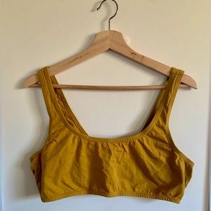 Five of Hearts Studio Evelyn Bralette, Marigold, XL